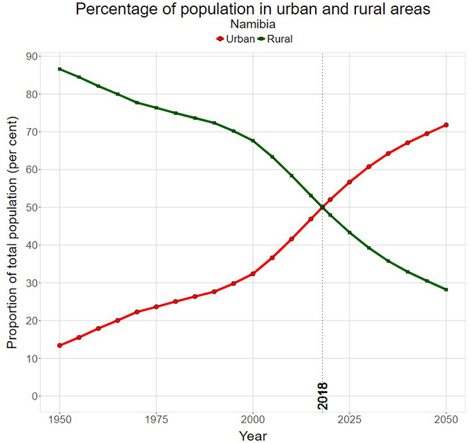 Urbanization in Southern Africa